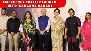 Kangana Ranaut Anupam Kher Shreyas Talpade  Others ATTEND Emergency Trailer Launch