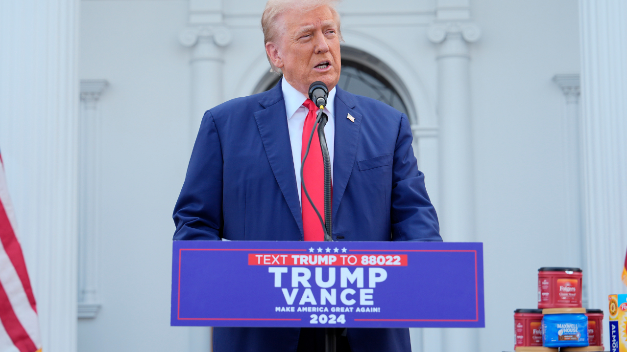 Donald Trump at Bedminster Press Conference