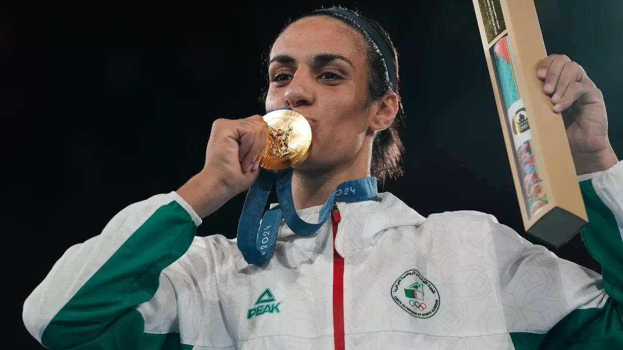 Algerian boxer Imane Khelif