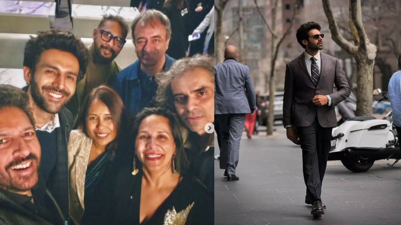 Kartik Aaryan Goes 'A Little Bit Of Everything' As He Drops PICS With Kabir Khan, Imtiaz, Karan Johar And Others From Melbourne