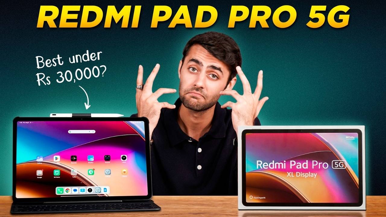 redmi pad pro 5g review in hindi: hits, misses and everything in between 🤔