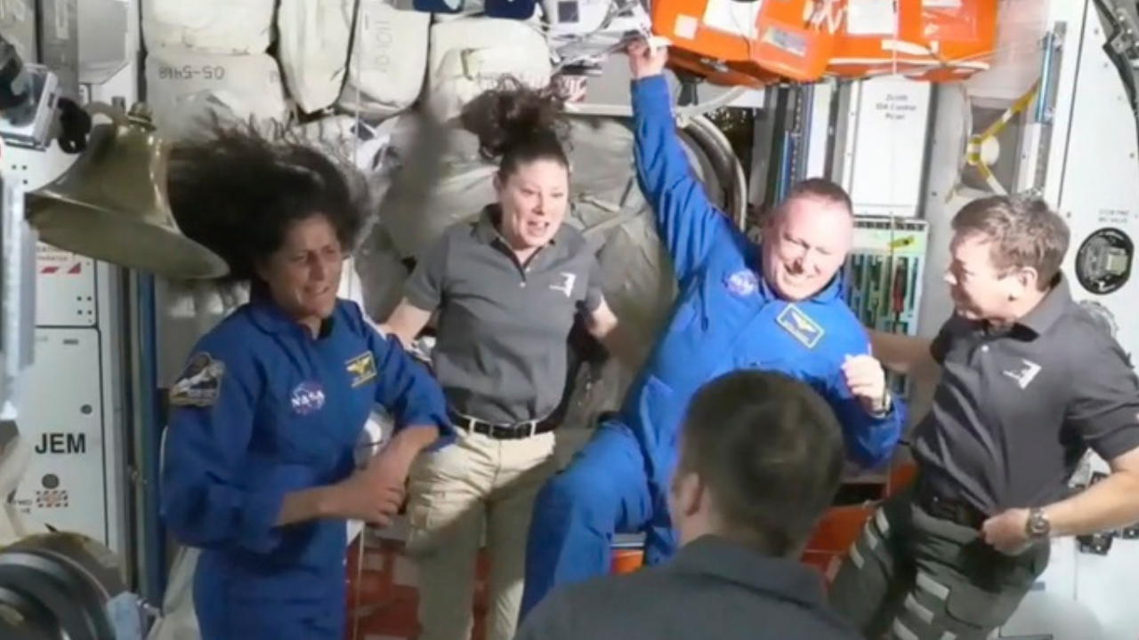 sunita williams experiencing health issues? nasa astronaut undergoes eye check in space