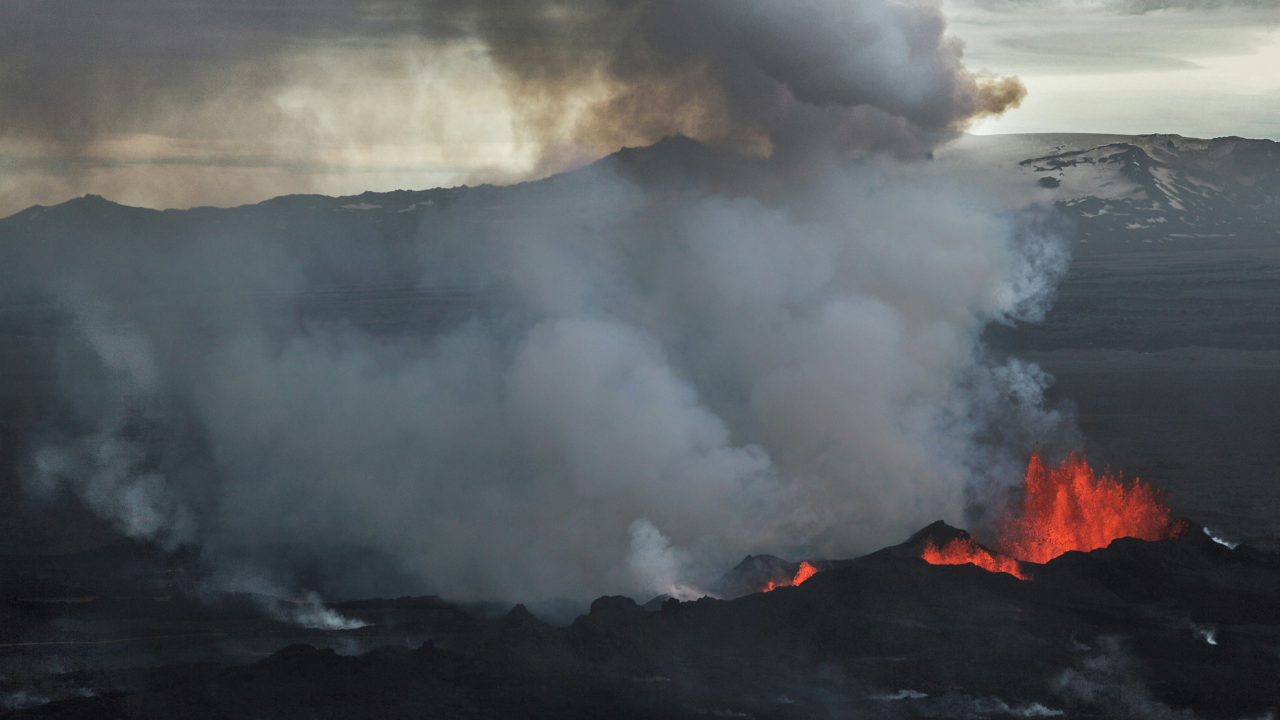 Shiveluch volcano