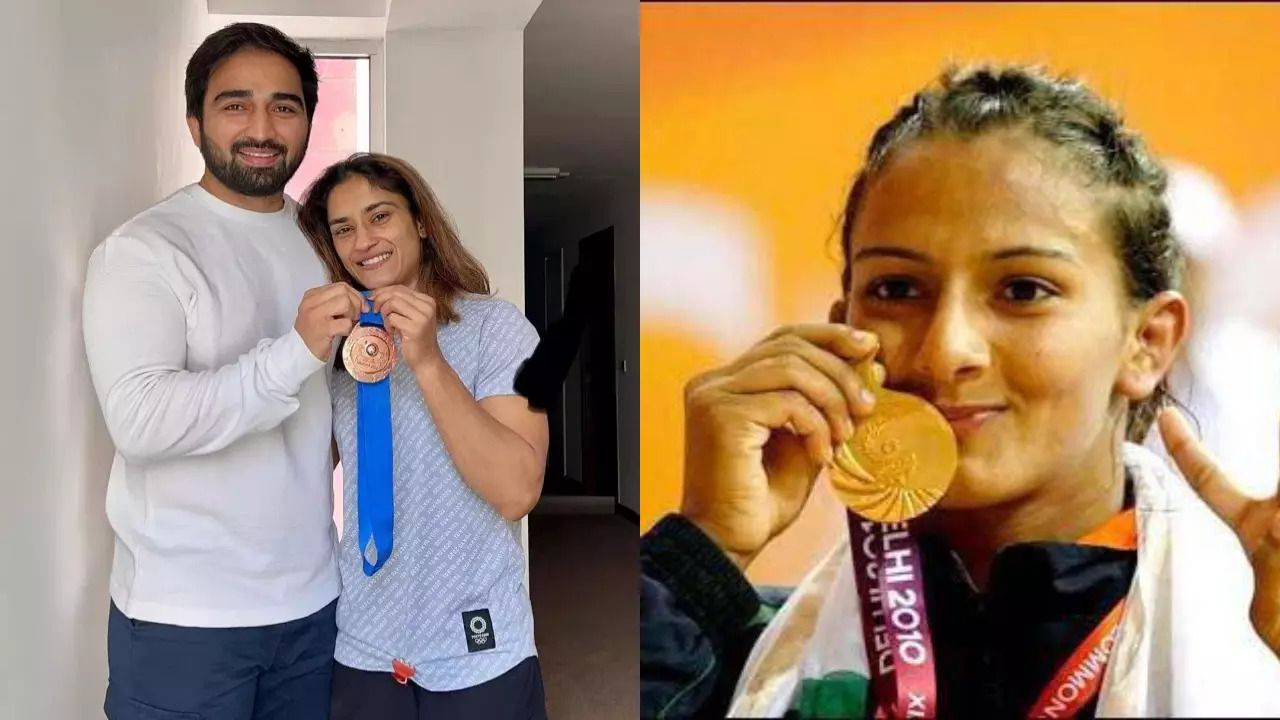 Vinesh Phogat's Husband Reacts To Geeta, Babita's Cryptic Posts As Wrestler Skips Mahavir In Thank You Note