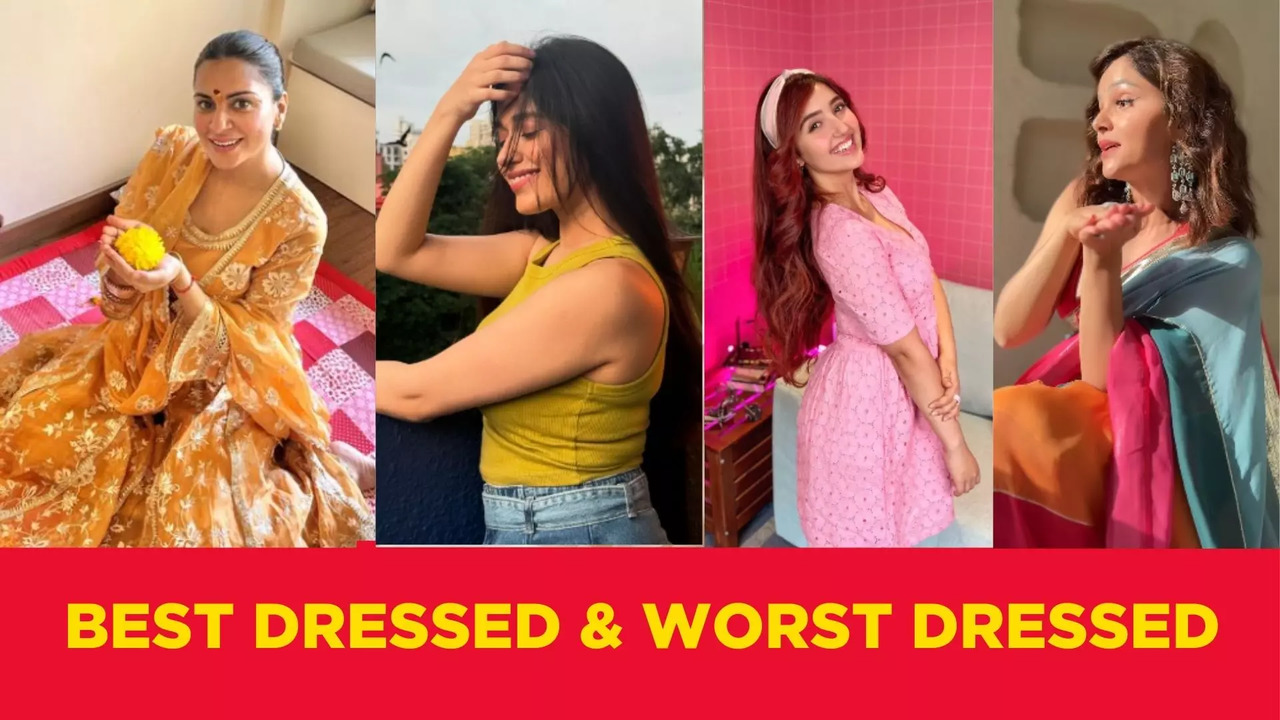 Best And Worst Dressed TV Celebs Of The Week: Shraddha Arya, Jannat Zubair, Ashnoor Kaur Or Rubina Dilaik?