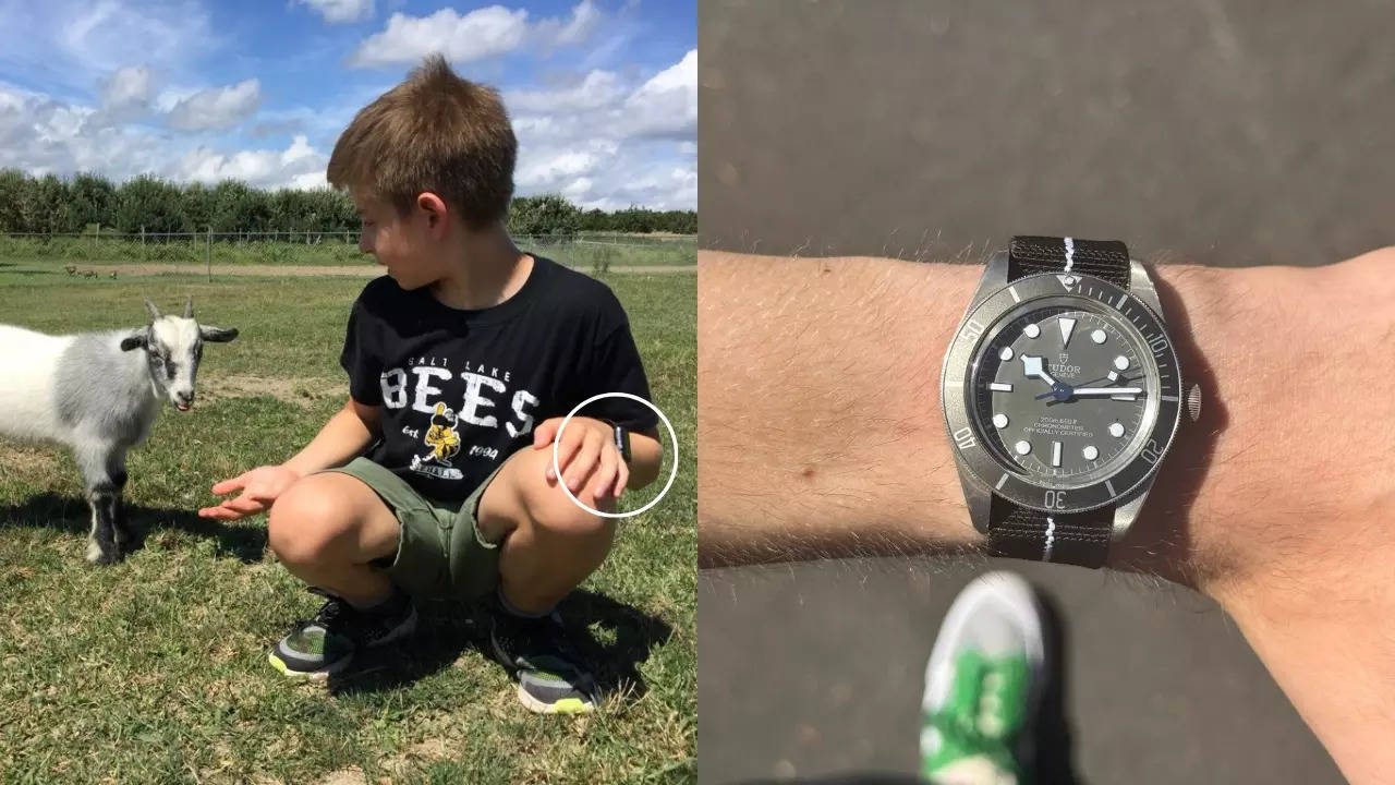 Ian Zelbo, who first got an Apple in fifth grade, now wears a Tudor. | @ianzelbo/X