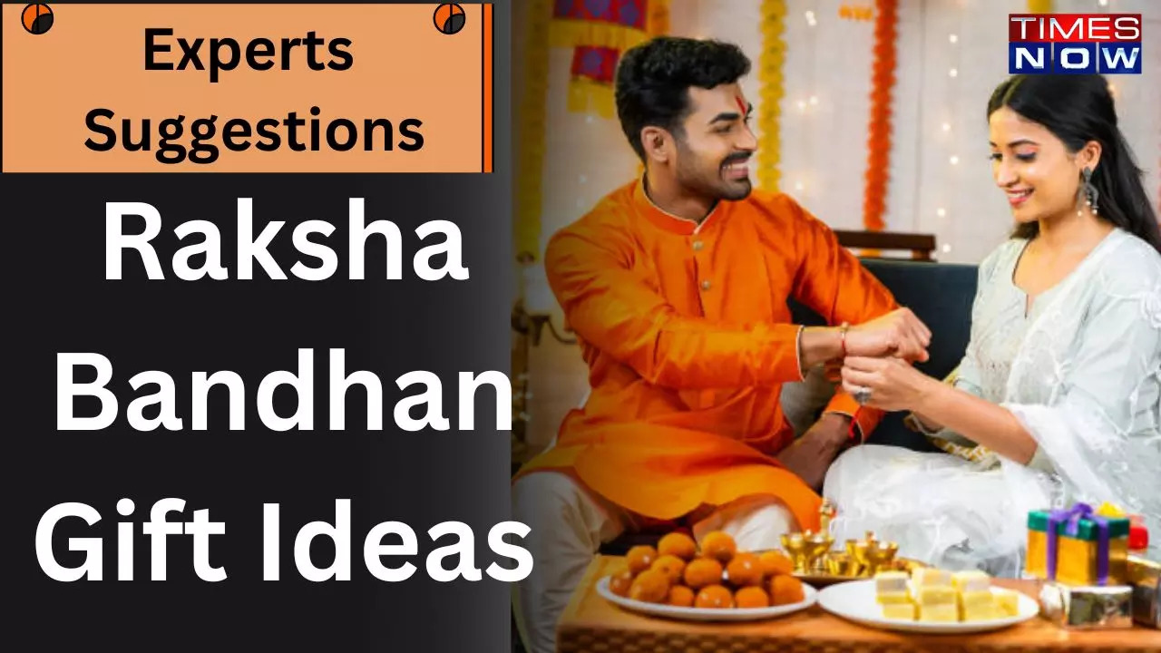 Gift ideas for Raksha Bandhan: Experts have selected the following gift ideas for your sisters this Rakhi