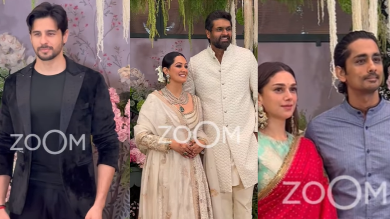 Sidharth Malhotra, Aditi Rao Hydari-Siddharth, Karan Johar And More Arrive At Eka Lakhani-Ravi Bhagchandka Engagement Party