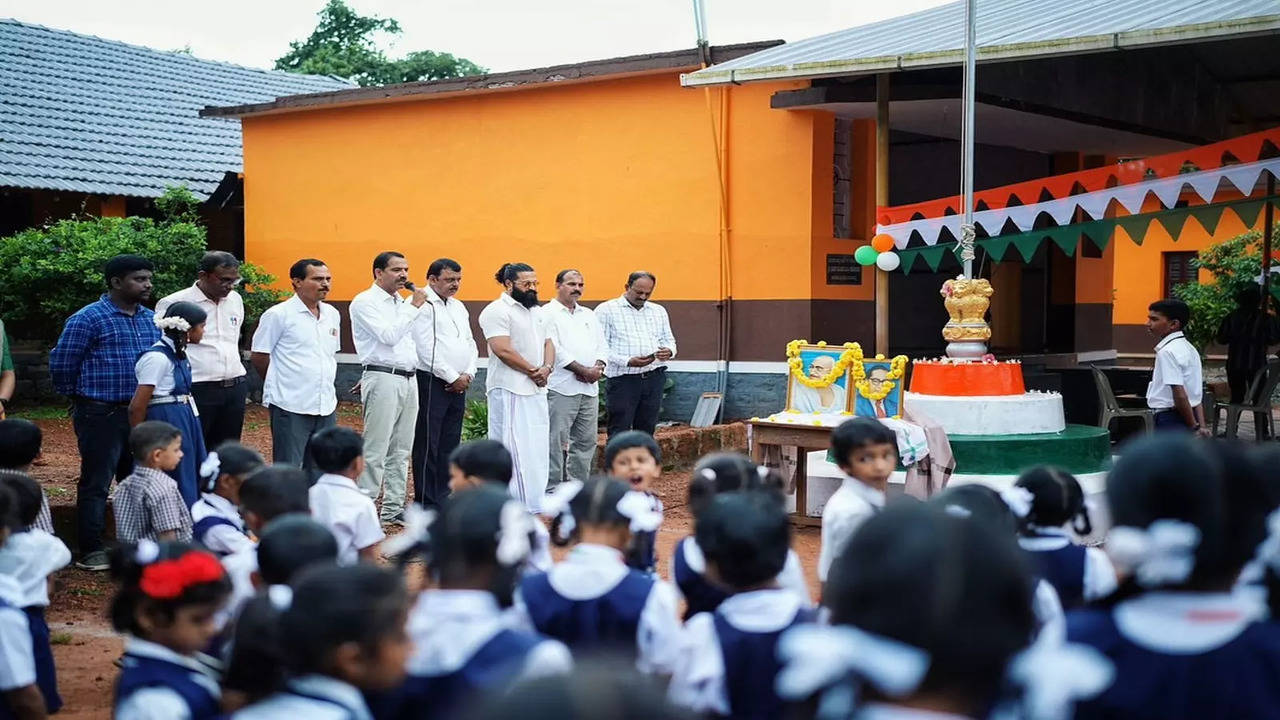 Rishab Shetty at his hometown Kerady