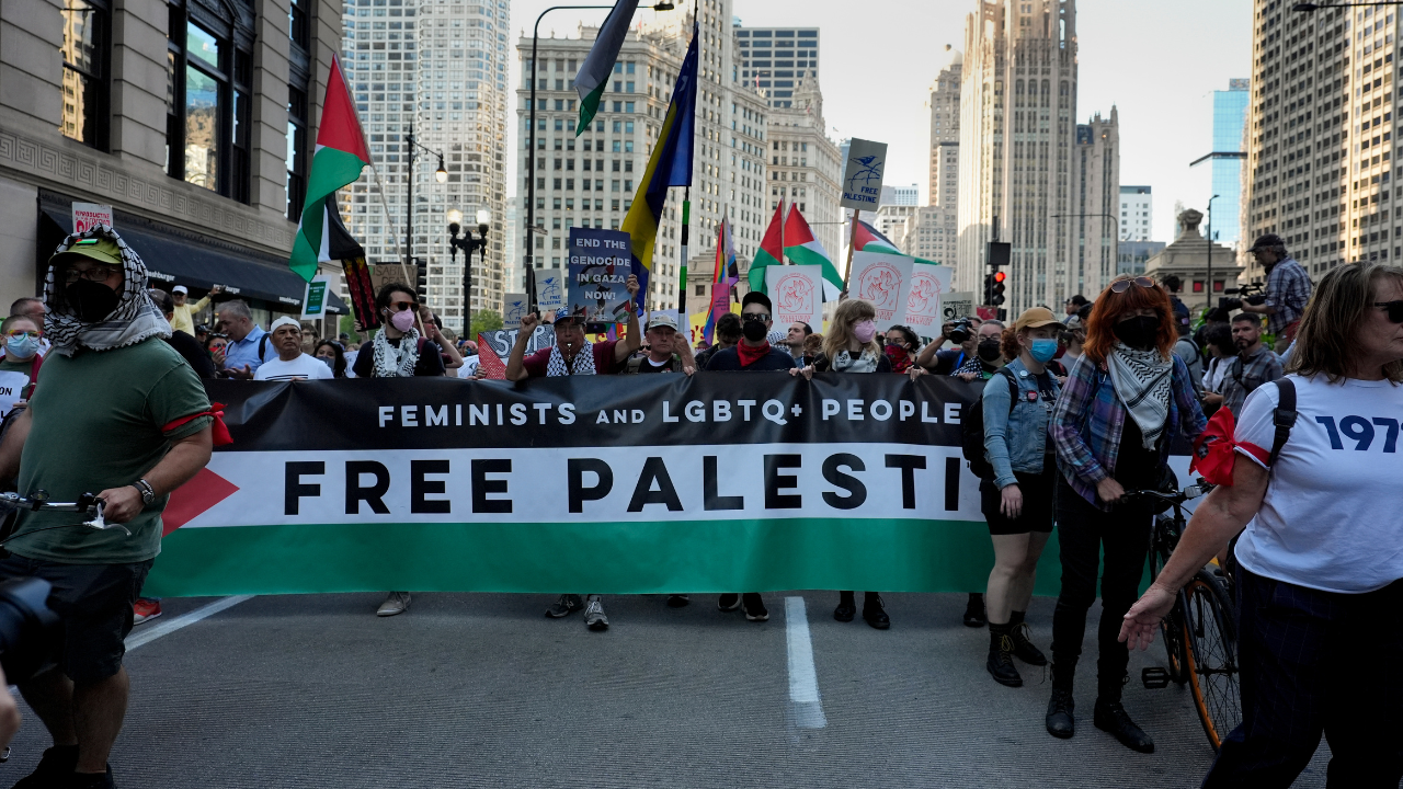 Protest in Chicago