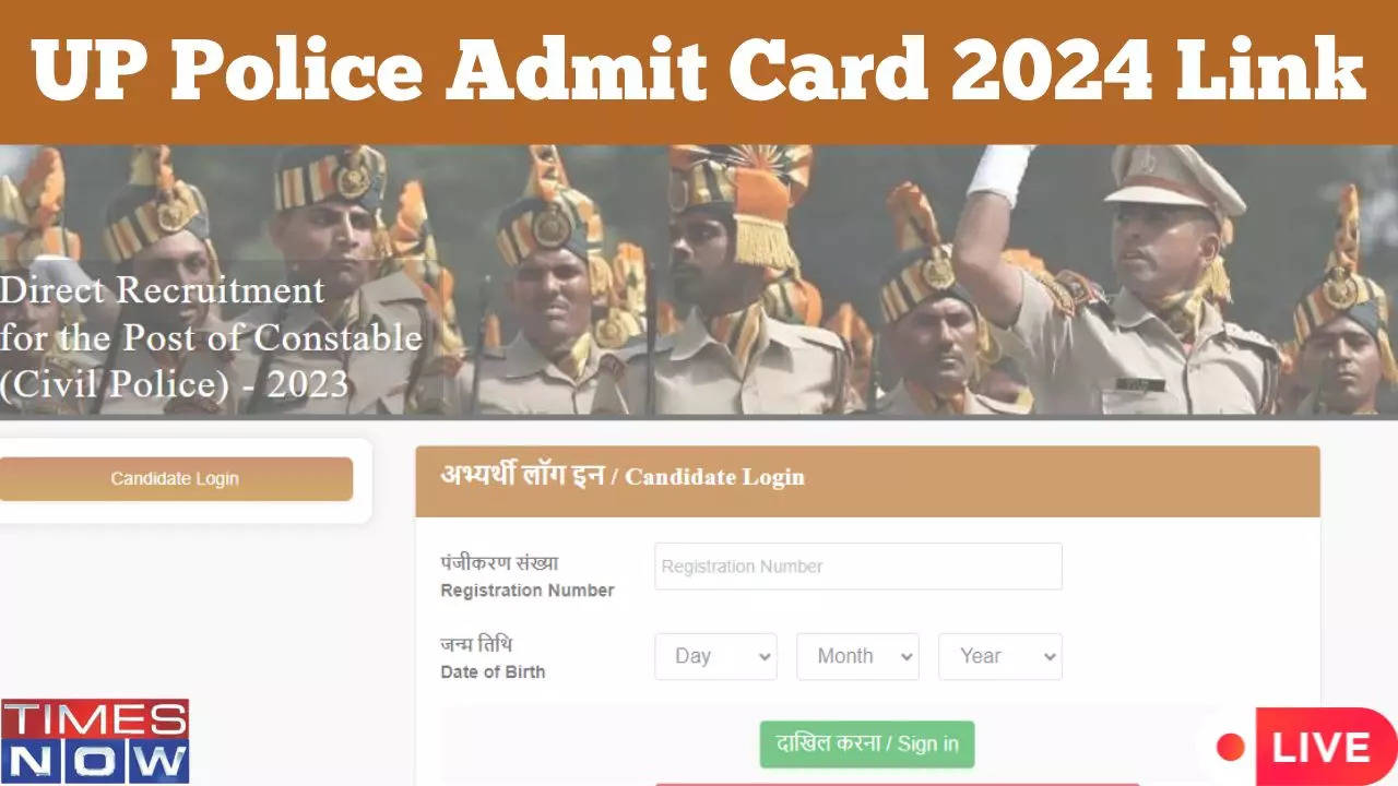 UP Police Admit Card Download LIVE UP Police 2024 Admit Card Released at uppbpbgovin