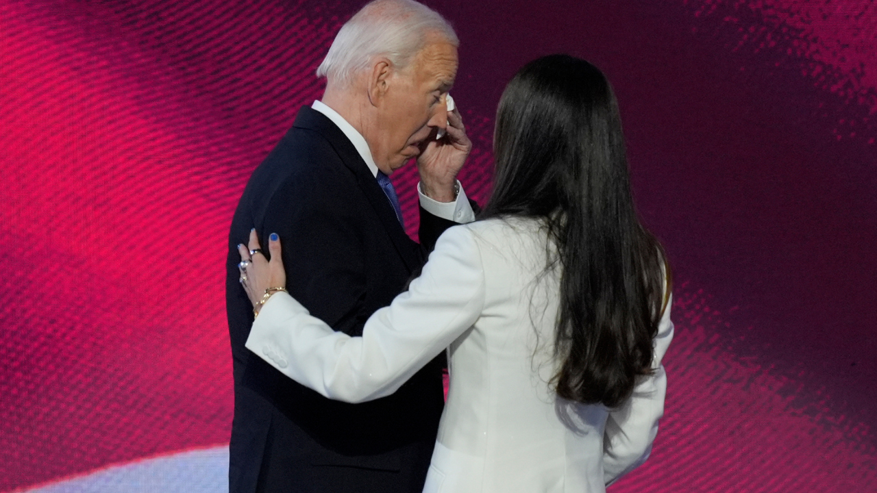 Joe and Ashley Biden at DNC