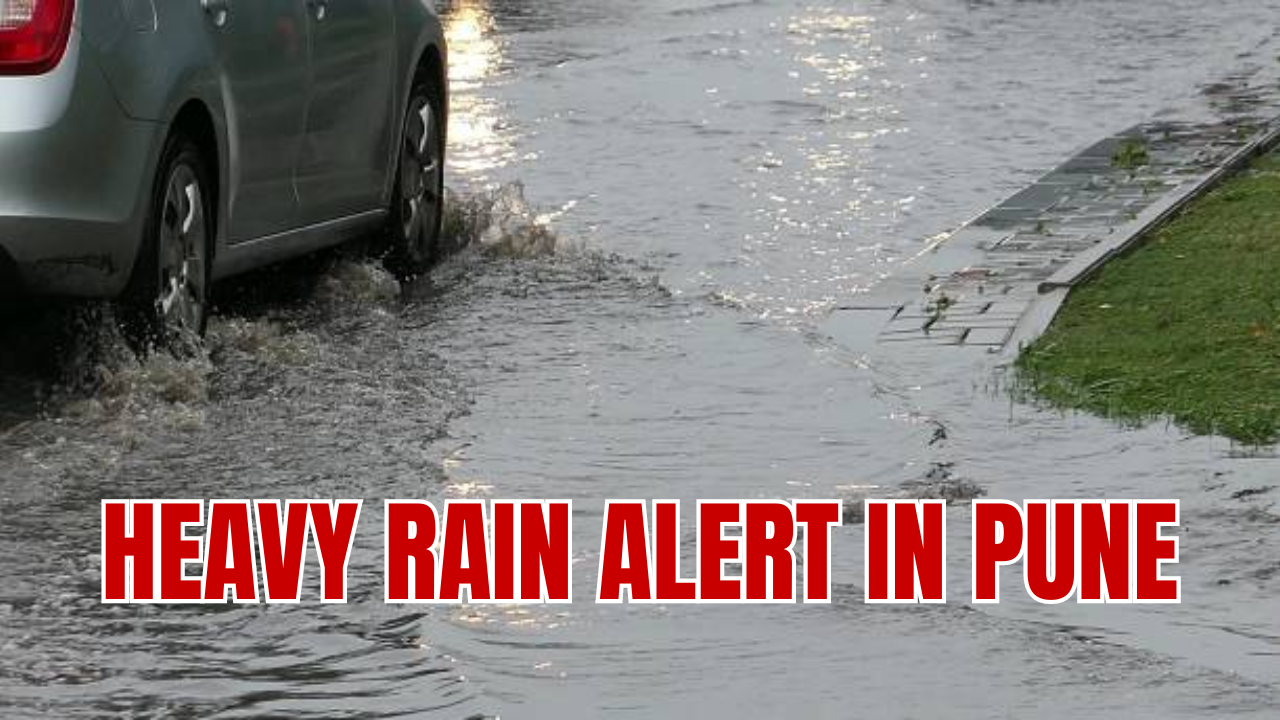 pune rain to intensify as imd issues heavy downpour alert; waterlogging disrupts traffic on key roads