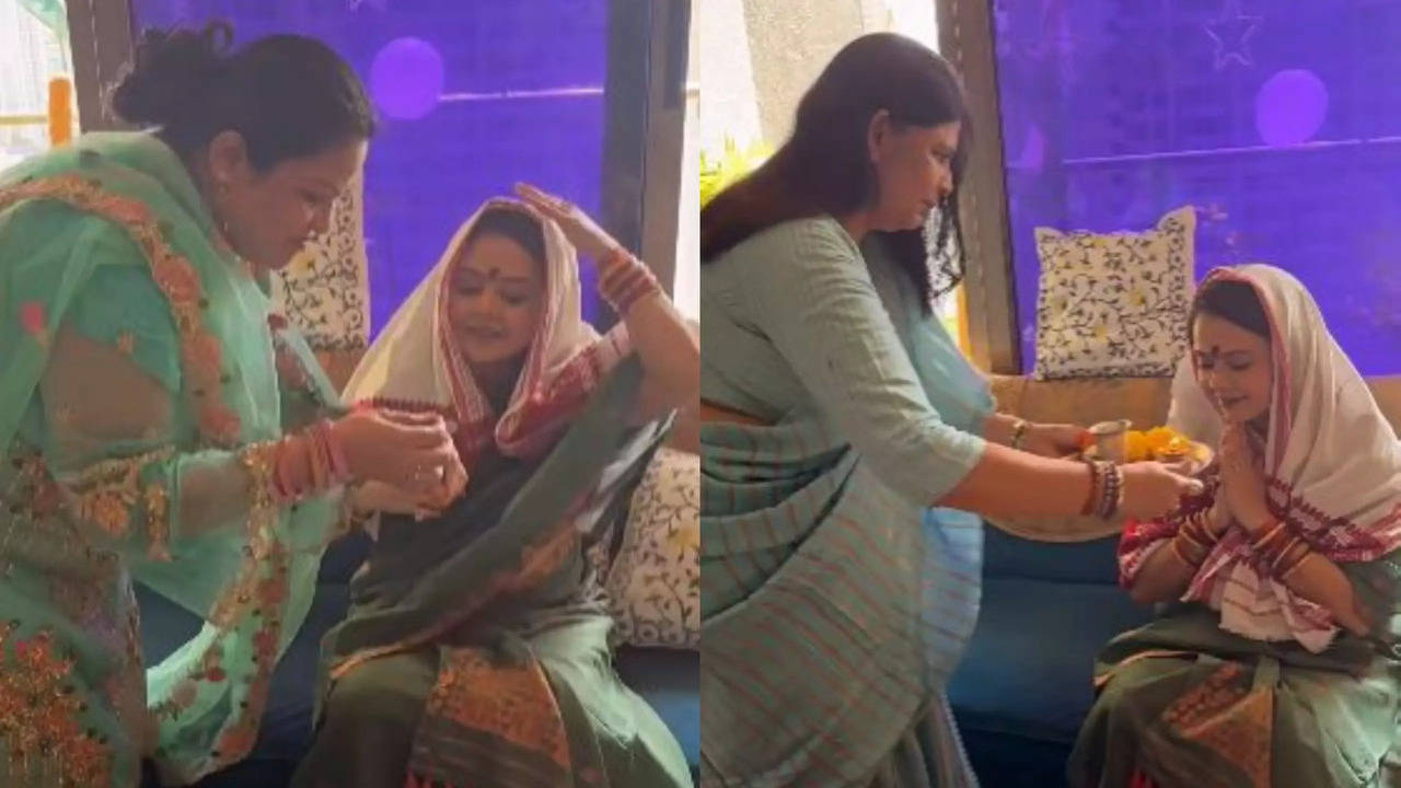 Devoleena Bhattacharjee Shares Glimpse From Her Panchamrit Ceremony After Announcing Her Pregnancy - Watch