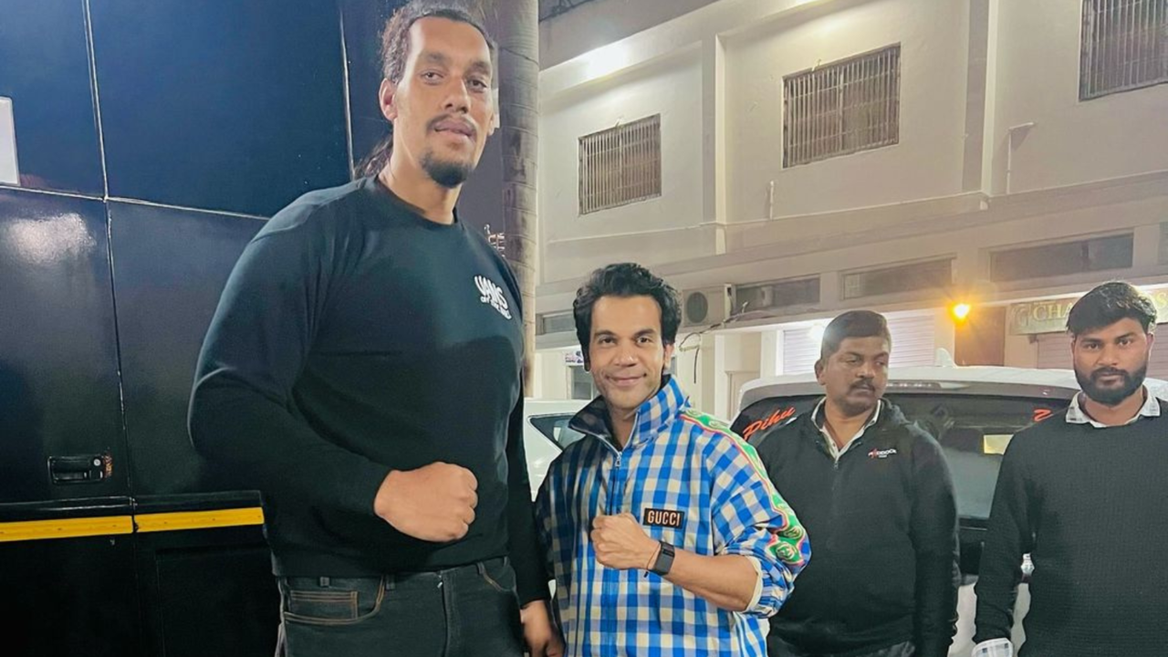 Stree 2: Meet the 7.7-foot-tall wrestler and the J&K police officer who played Sarkata in the Shraddha Rajkummar film