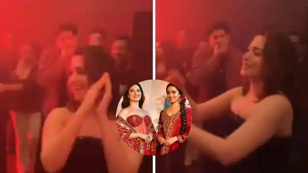 Stree 2 success party: Tamannaah Bhatia, Kriti Sanon, Shraddha Kapoor set the dance floor on fire – WATCH