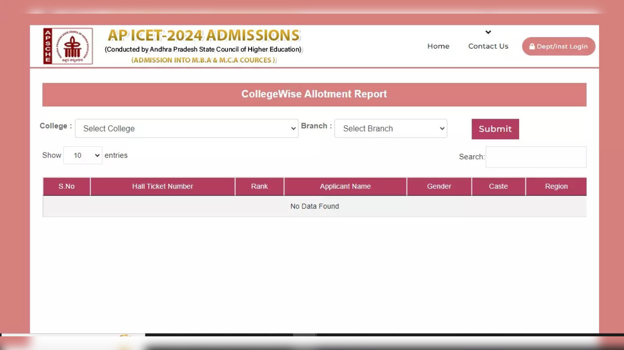 AP ICET 2024 Phase 1 Seat Allotment Result Released, How to Check