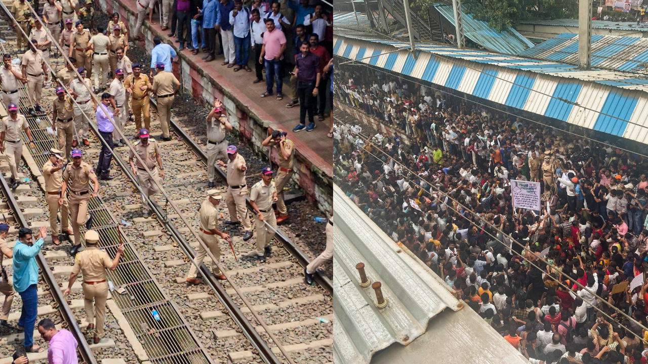 ​Massive protest in Badlapur