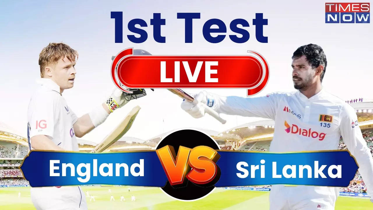 England Vs Sri Lanka 1st Test Live Updates Follow For Ball-By-Ball Commentary