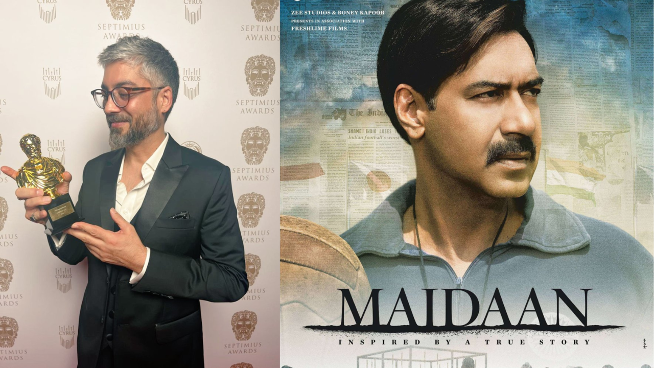 Ajay Devgn's Sports Biopic Maidaan Wins Best Asian Film Prize At Septimius Awards