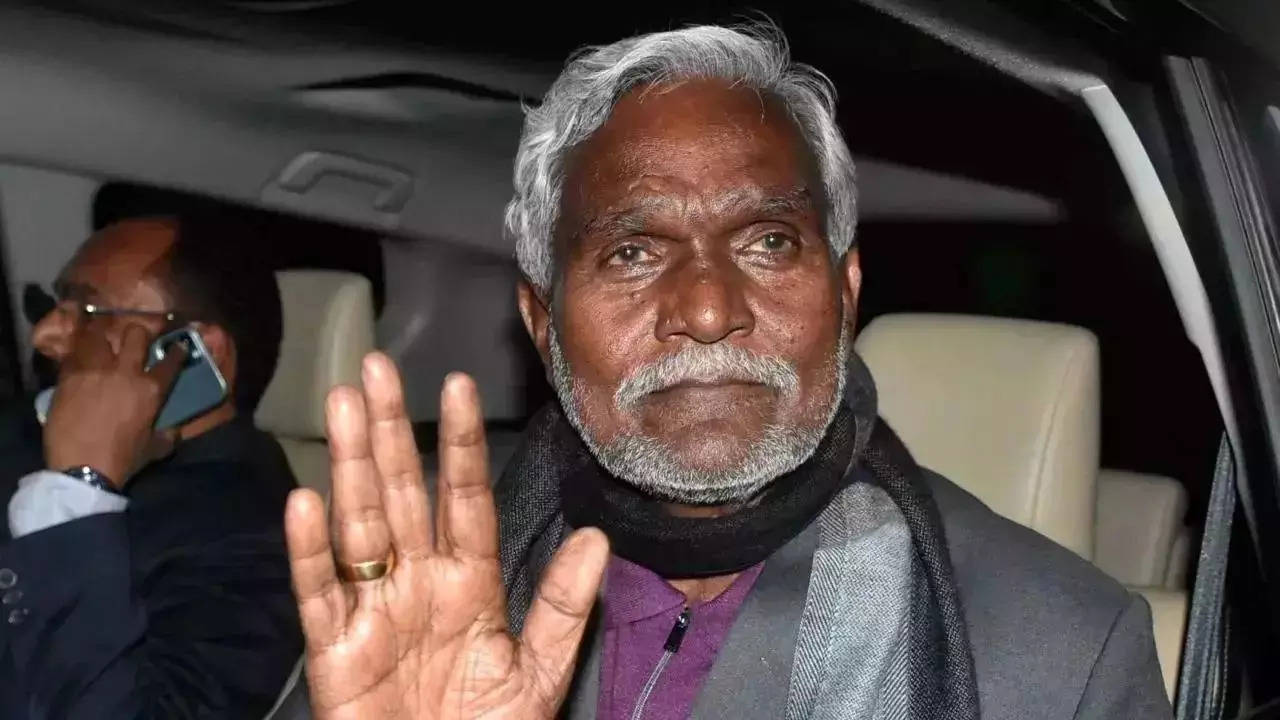 Former Jharkhand chief minister Champai Soren