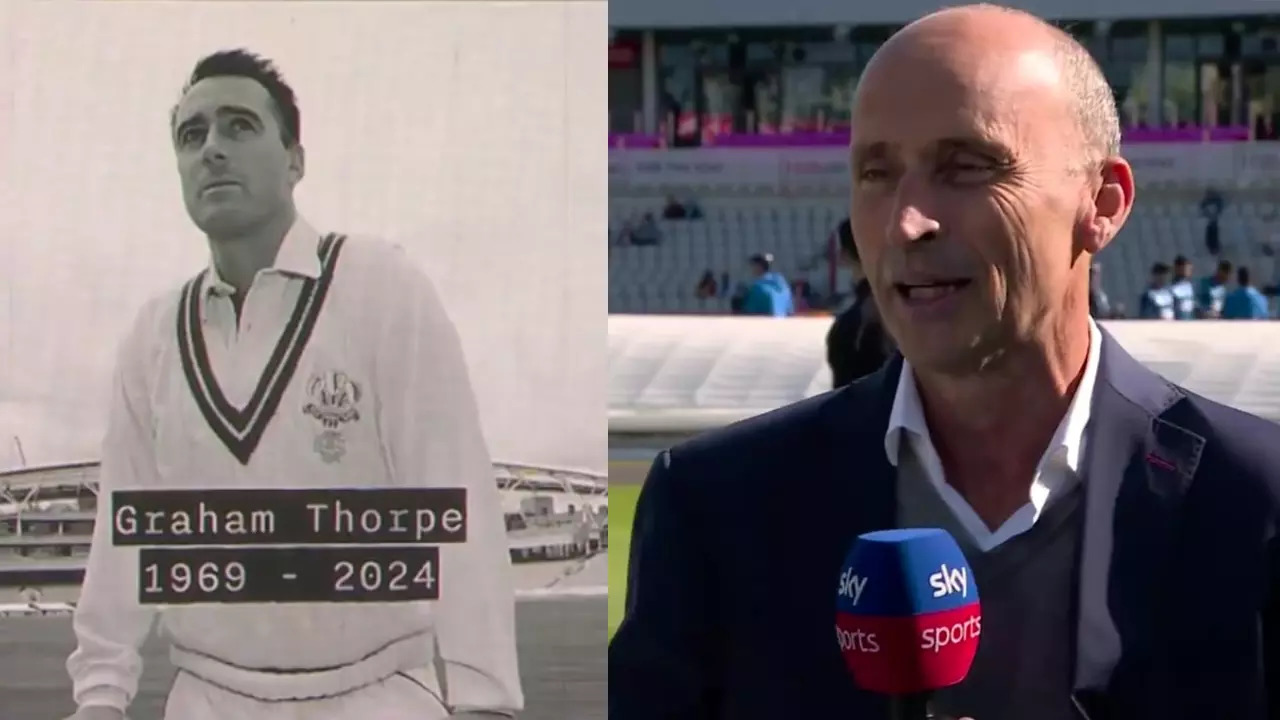 Nasser Hussain pays touching tribute to friend Graham Thorpe