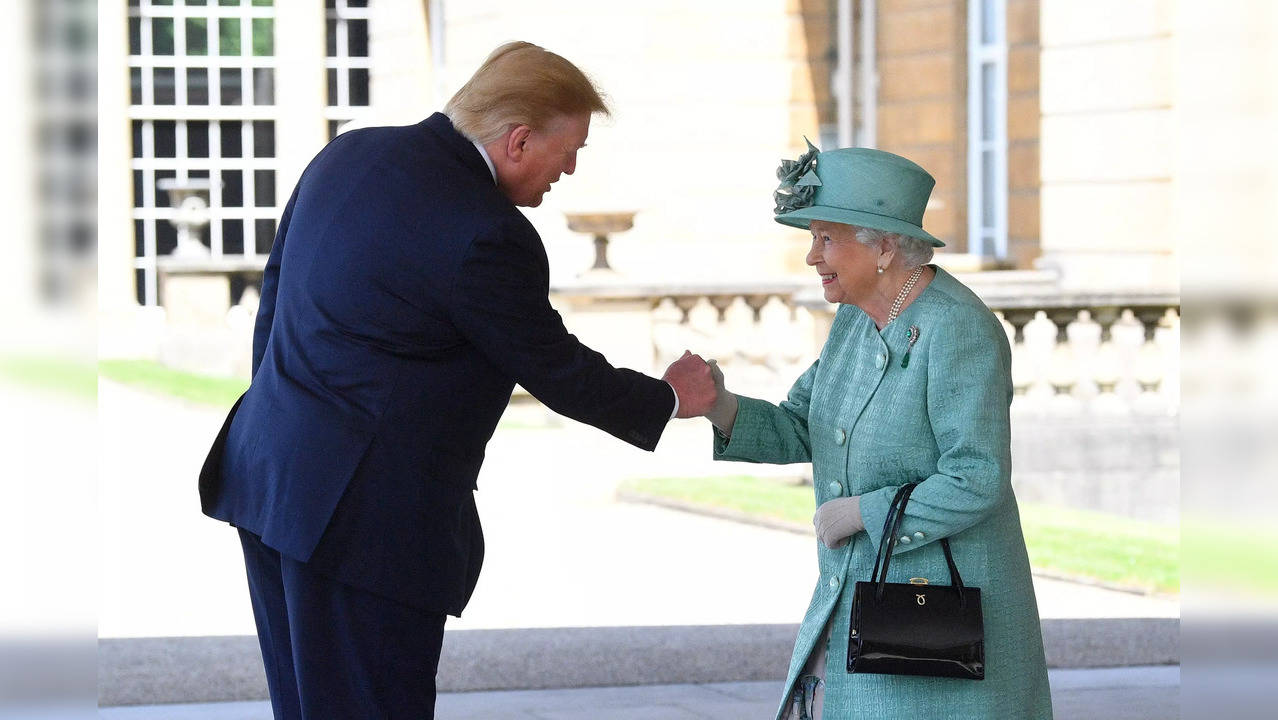 The Queen And Donald Trump