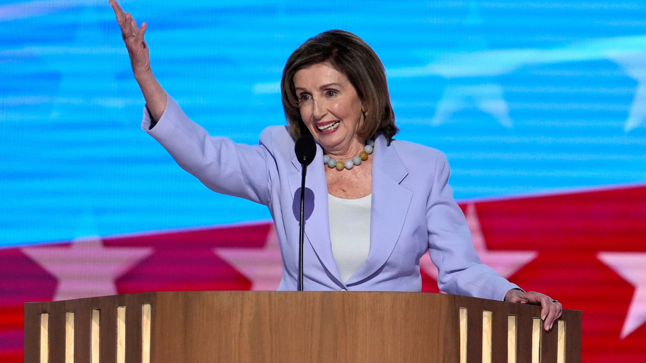 Nancy Pelosi at DNC 2024