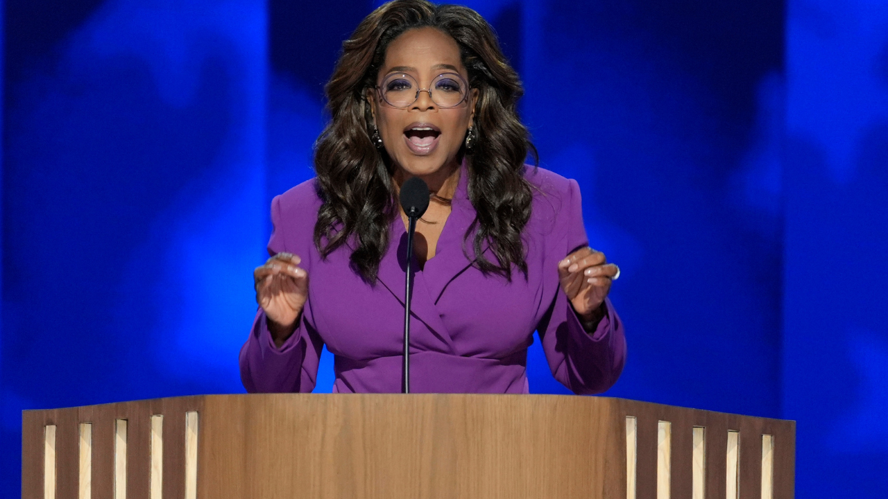 Oprah Winfrey at DNC 2024