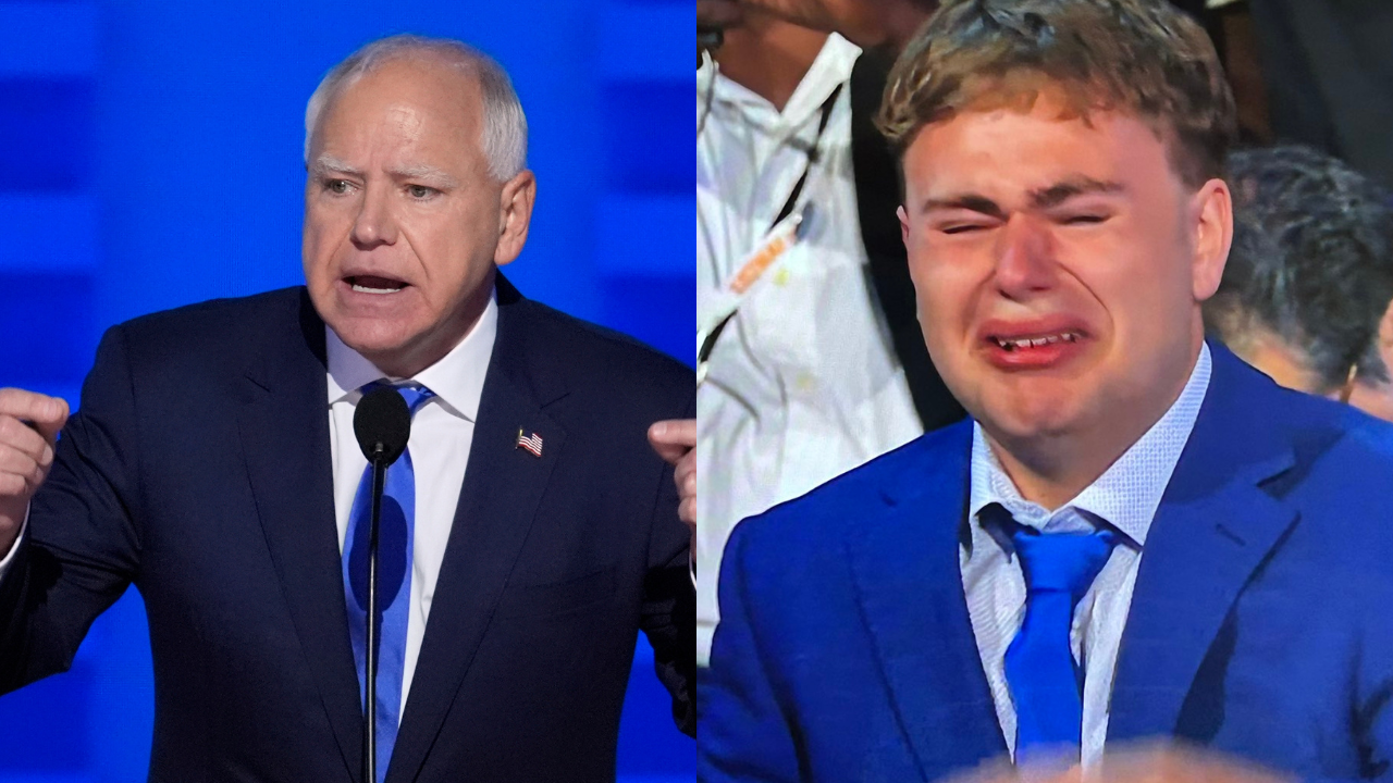 Tim Walz Accepts Democratic Nomination, Son Gus And Daughter Hope ...