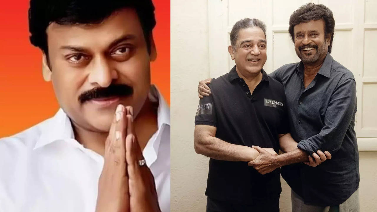 Chiranjeevi advised Kamal Haasan and Rajinikanth to stay away from politics Times Now