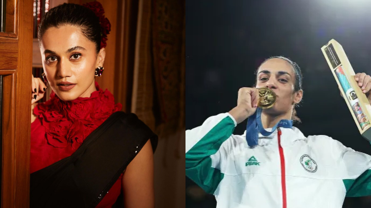 Taapsee Pannu Speaks In Support Of Algerin Boxer Imane Khalif Over Gender Test Controversy: Why Ussain Bolt And Michael Phelps Are Not Banned?