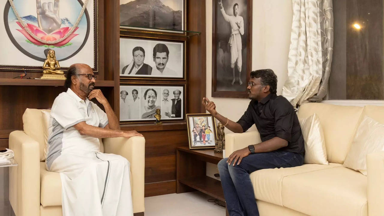 Mari Selvaraj and Rajinikanth