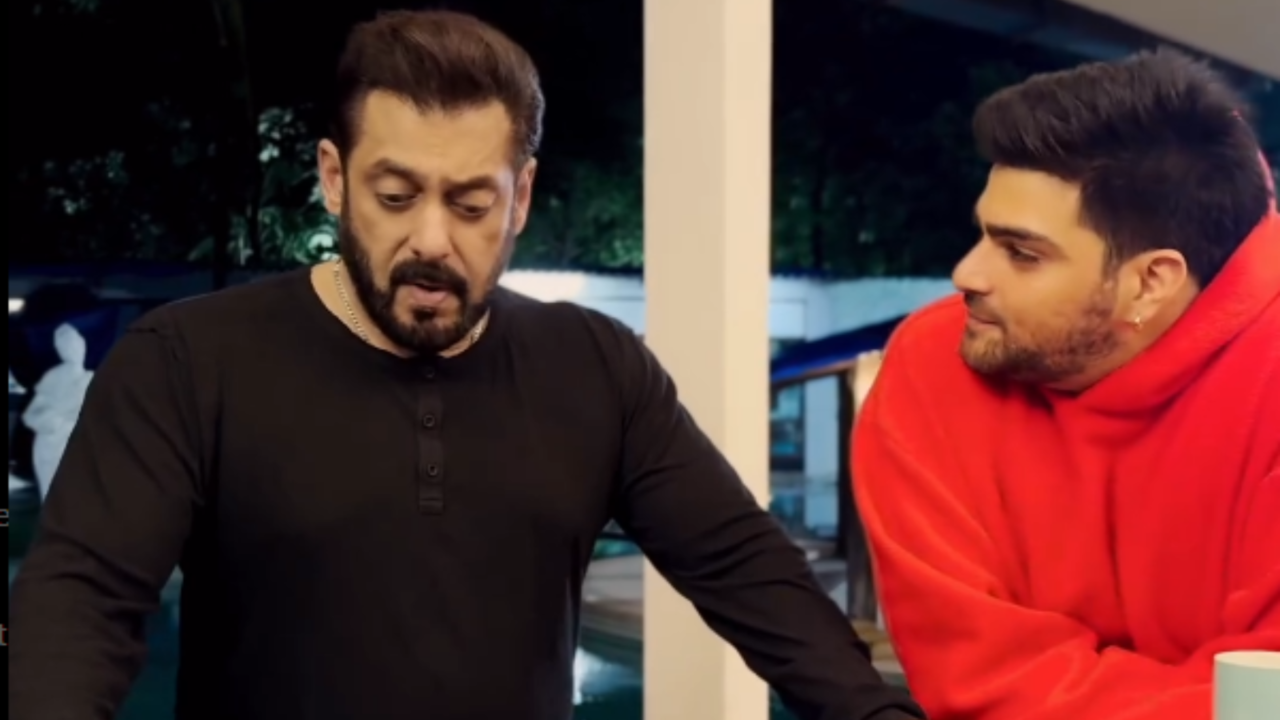 Salman Khan Bonds With Nephew Ayaan Agnihotri AKA Agni In You Are Mine Teaser