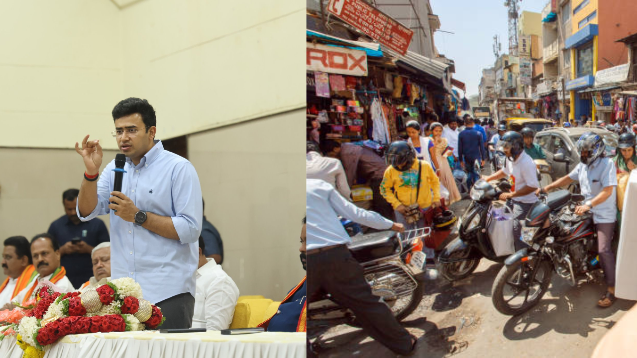 tejaswi surya, bangalore traffic