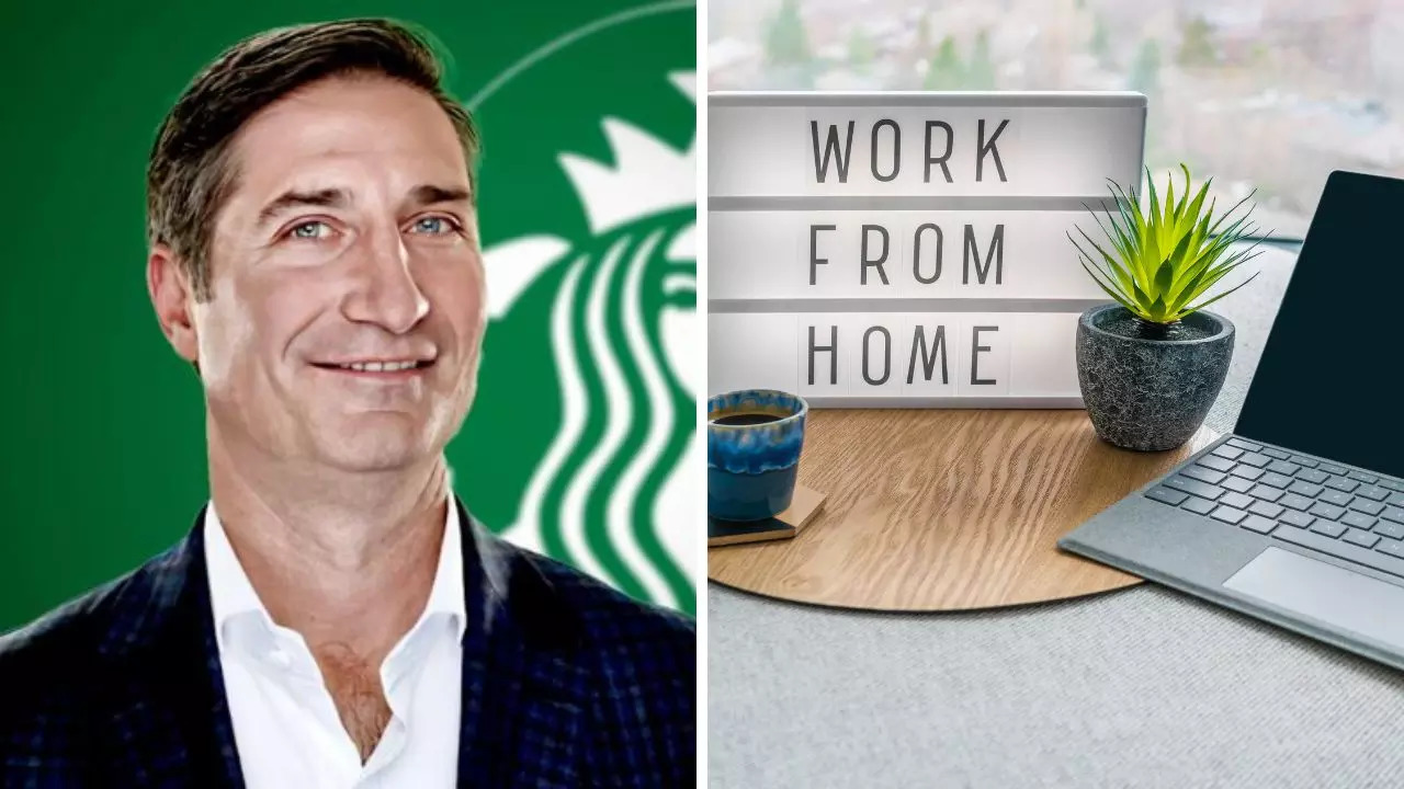 Starbucks Allows Its CEO To Work From Home