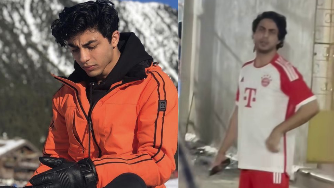 Shah Rukh Khan's Son Aryan Khan Looks Handsome As He Visits Pickleball Field. Fans Can't Get Over His Hotness