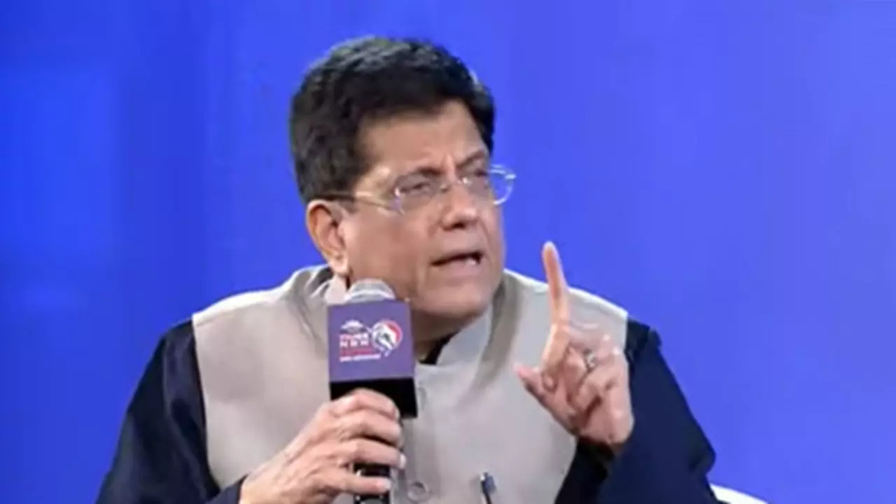 Piyush Goyal at Times Now Summit 2024