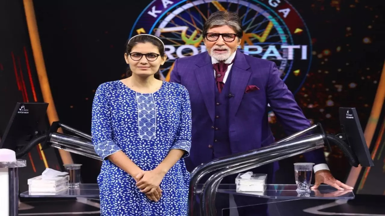 KBC 16: Nareshi Meena Fails To Answer Rs 1 Crore Question On Leela Row Dayal, Can You?