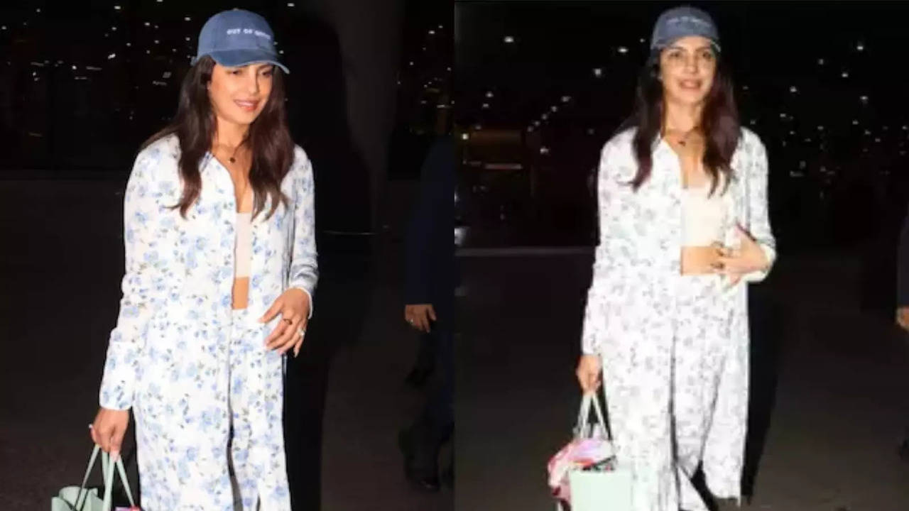 Priyanka Chopra Surprises Fans As She Arrives At Mumbai Airport, Fans Ask 'Is She Here For Jee Le Zaraa?'