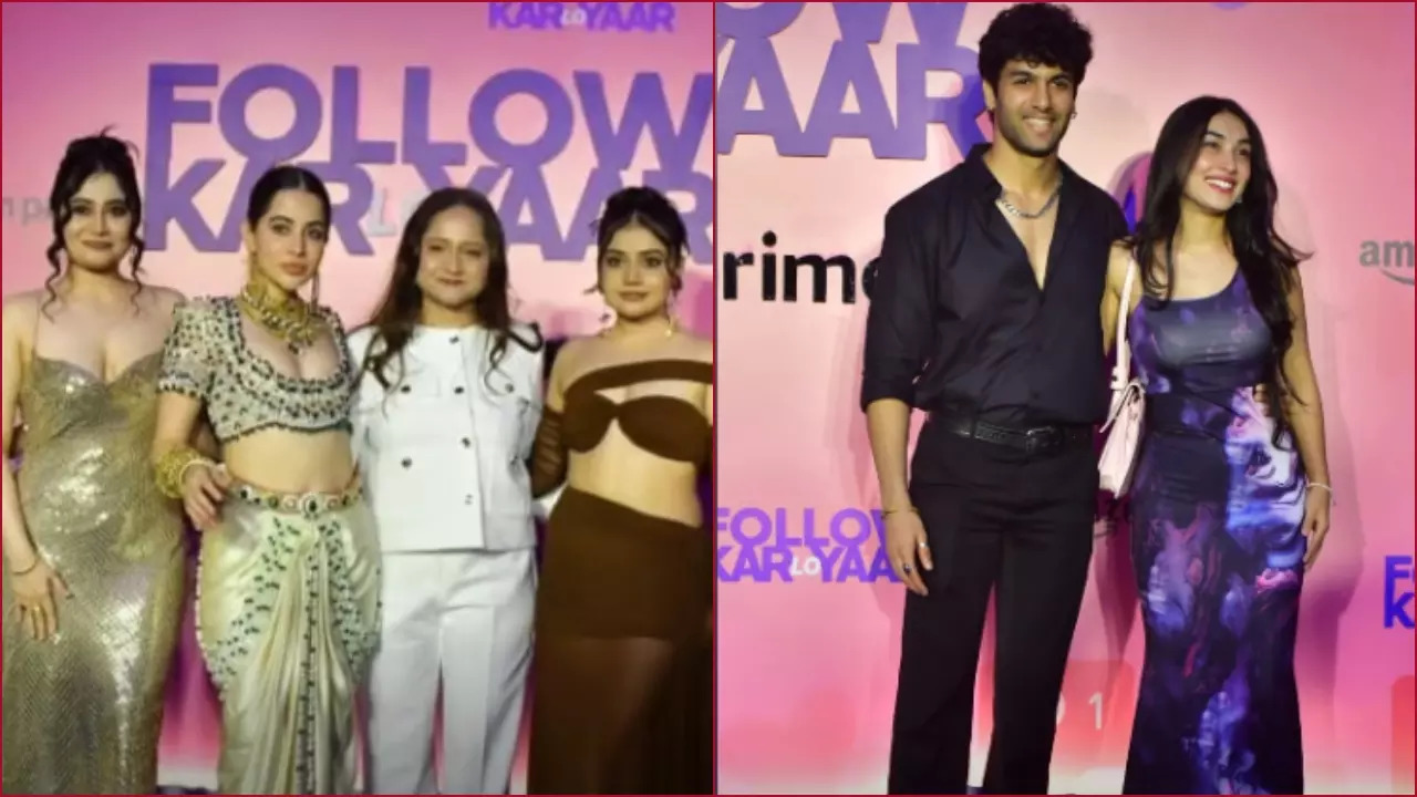 Inside Follow Kar Lo Yaar Premiere: Urfi Javed's Family, Splitsvilla X5 Winners Jashwanth-Akriti Attend