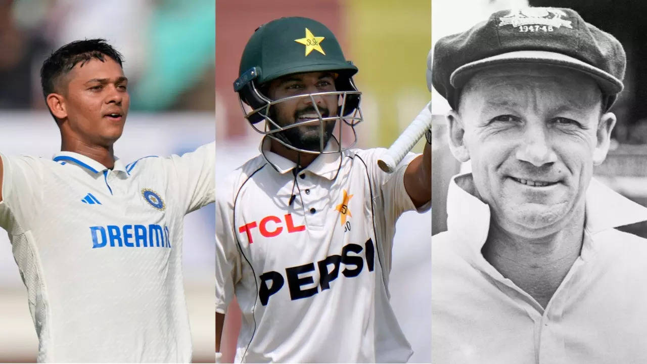 Saud Shakeel Joins Don Bradman, Yashasvi Jaiswal In Elite List After Century Vs Bangladesh