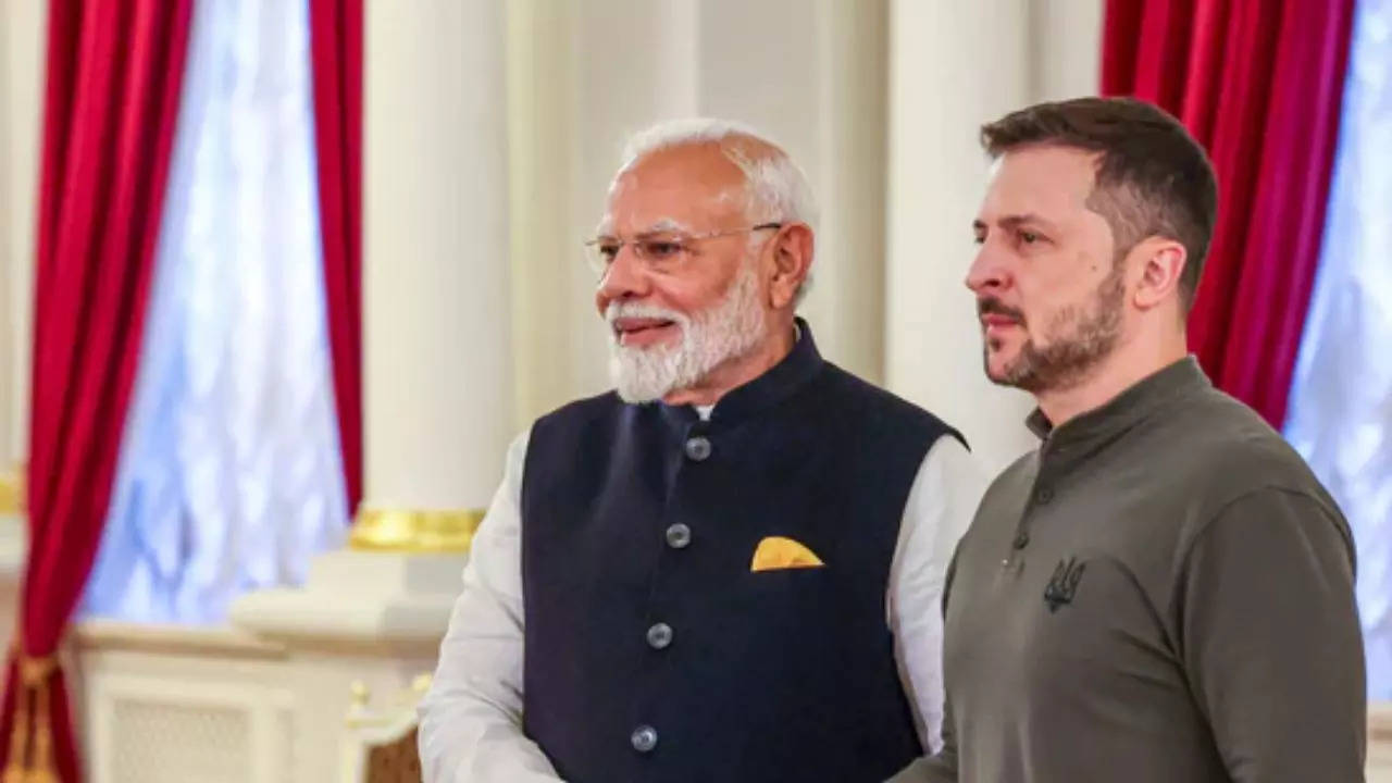 PM Modi with President Zelenskyy