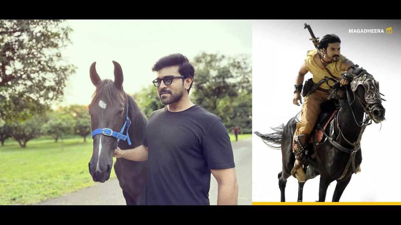 Ram Charan horse