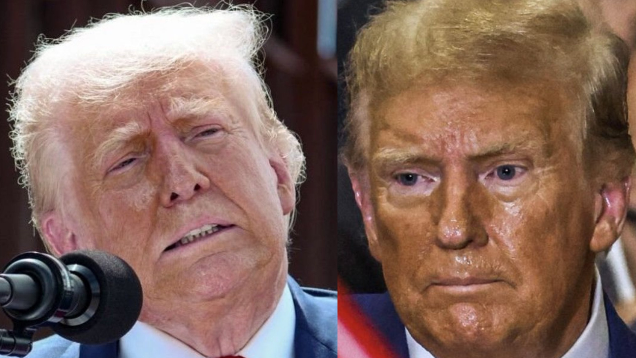 Donald Trump's Make Up Mishaps