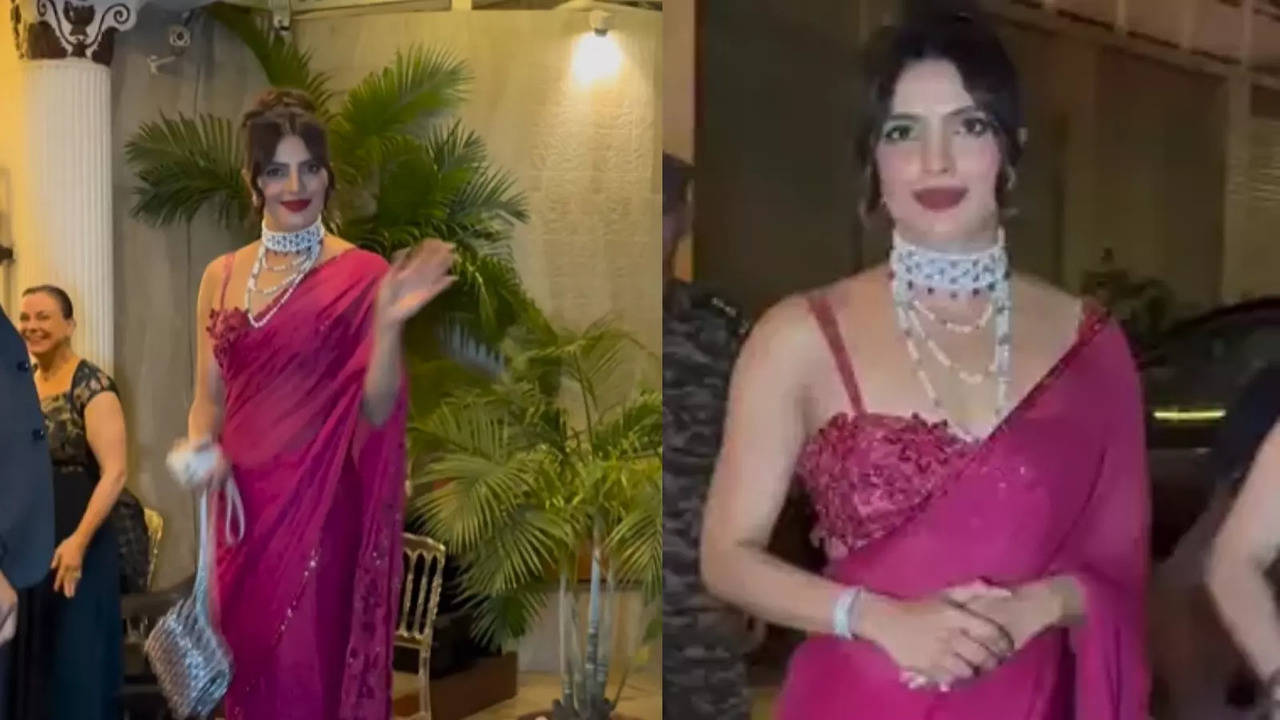 Priyanka Chopra Channels '2010 Era' Glamour At Brother's Pre-Wedding Celebration, School Security For Pushing Paps. WATCH