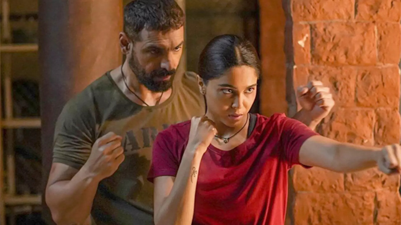 ​Vedaa Box Office Collection Day 9: John Abraham, Sharvari​ in a still.