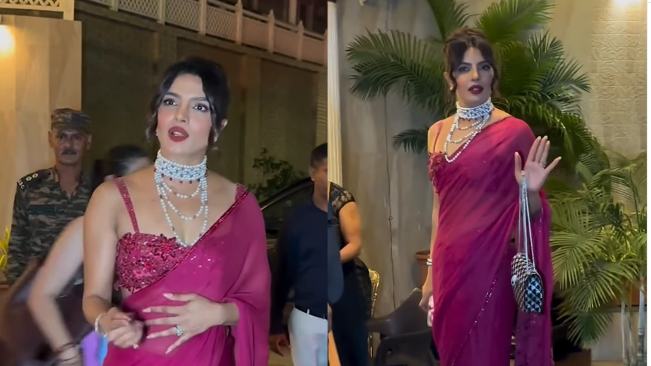 Decoding Priyanka Chopra's desi look for brother's wedding functions