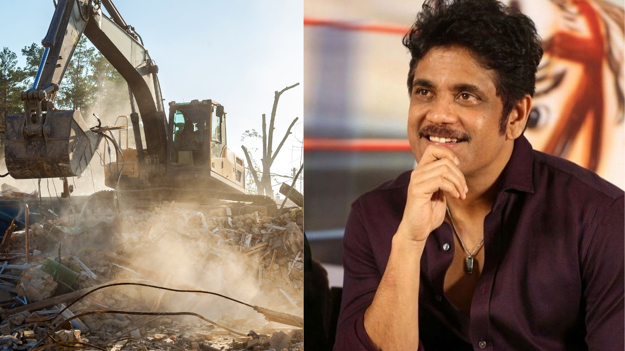 hyderabad authorities begin demolition of actor nagarjuna’s n-convention centre-here's why