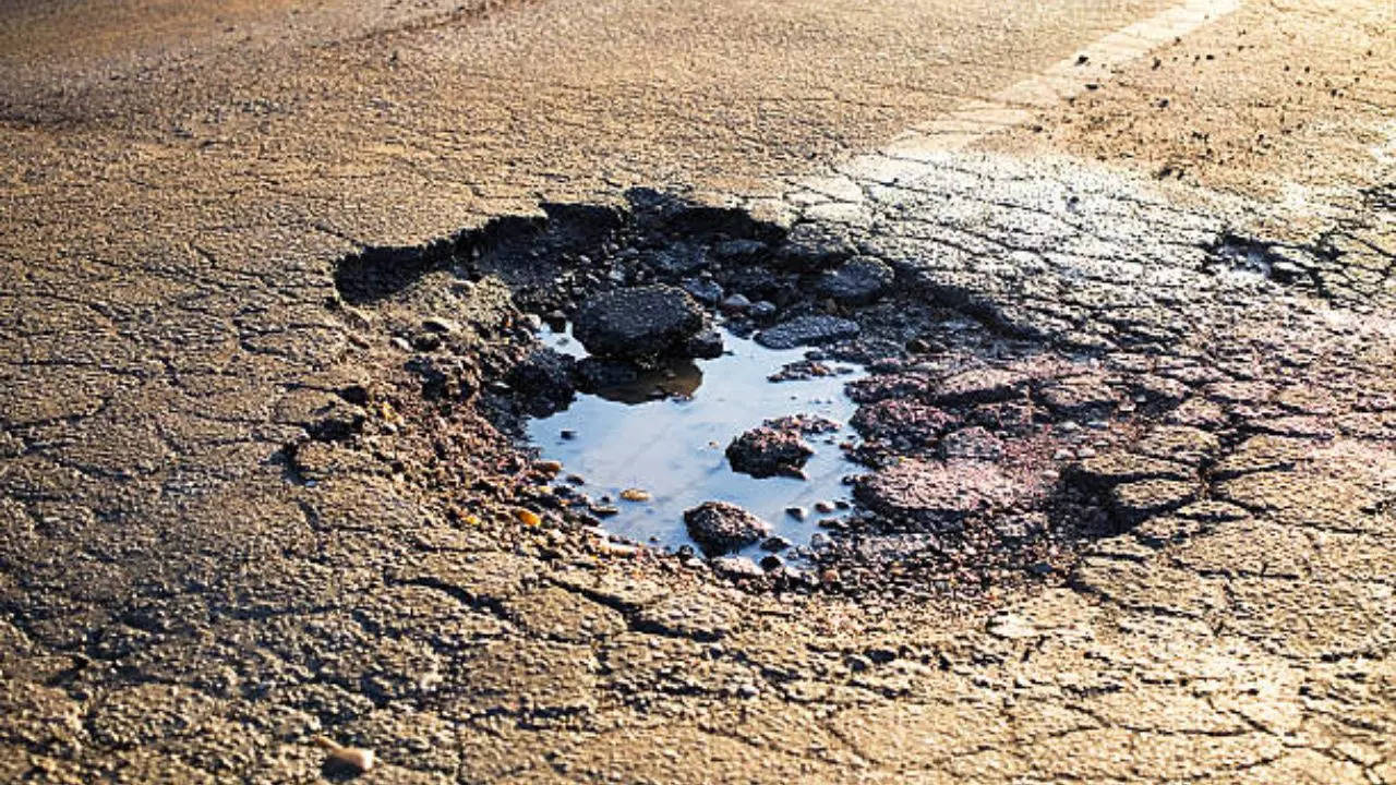 Representative Image: Potholes